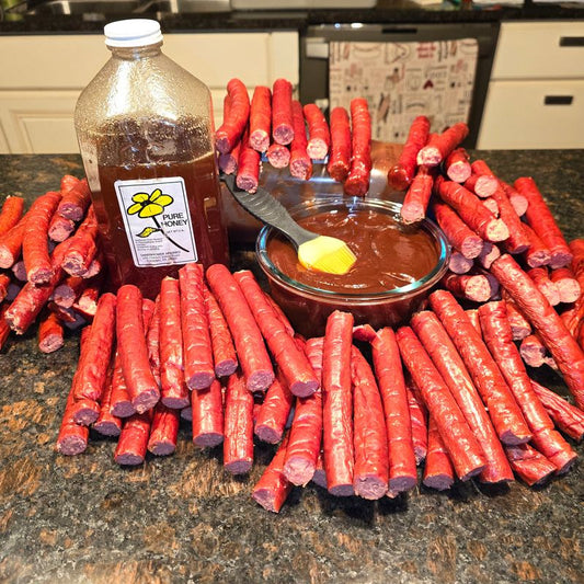 Honey BBQ Beef Sticks